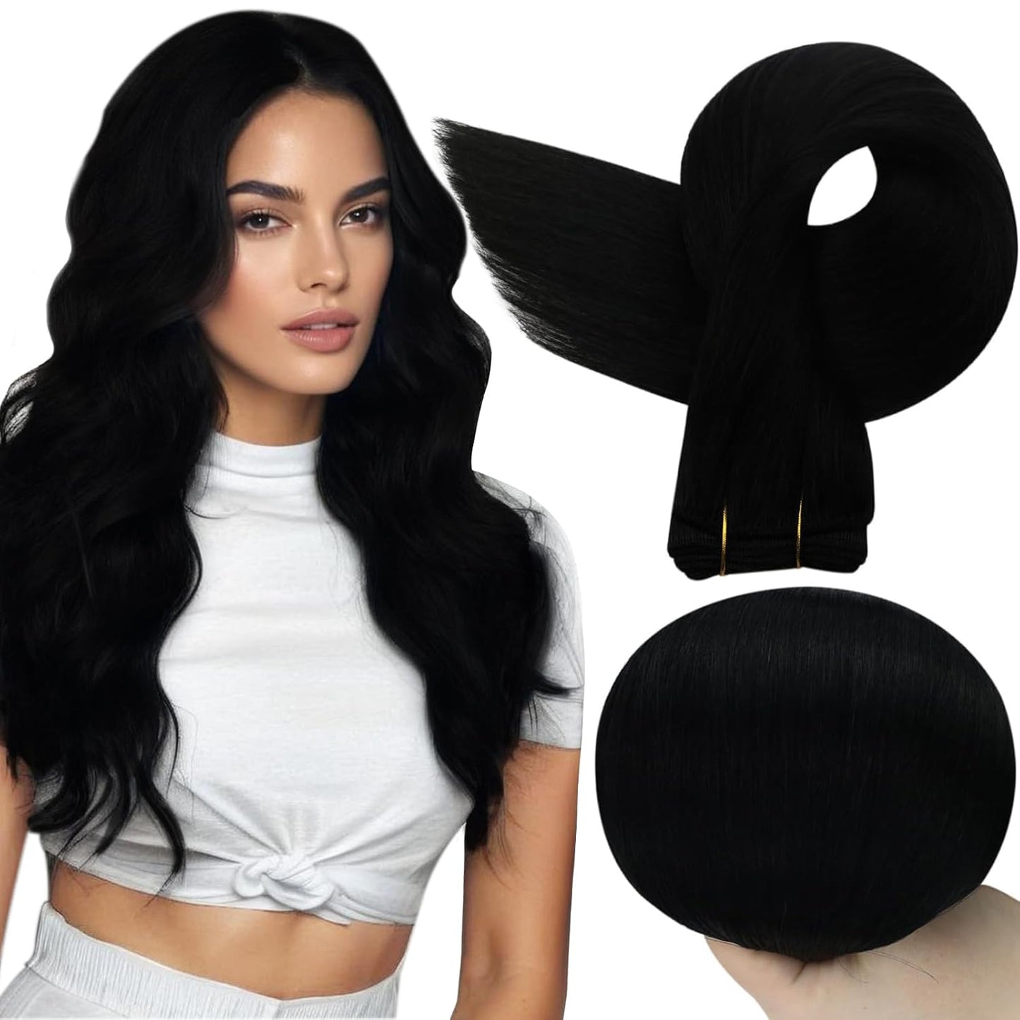 Full Shine Sew In Weft Hair Extensions for Gorgeous Volume