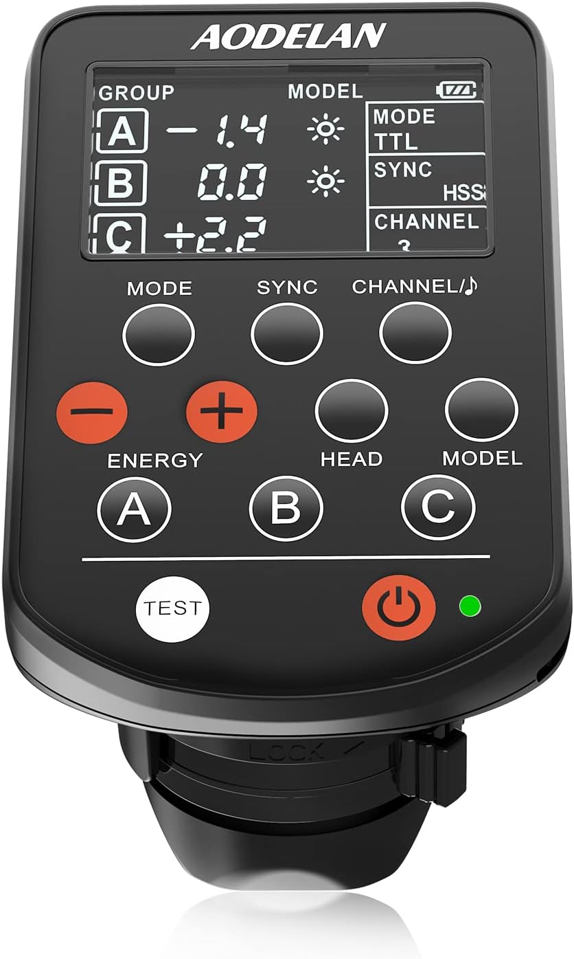 AODELAN Wireless TTL Flash Trigger for Nikon Cameras with HSS