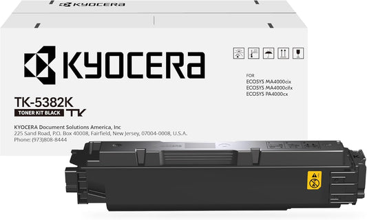 KYOCERA TK-5382K Black Toner Cartridge for ECOSYS Printers