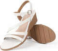 Women's Wedge Sandals Dressy Comfortable Strappy Low Wedges