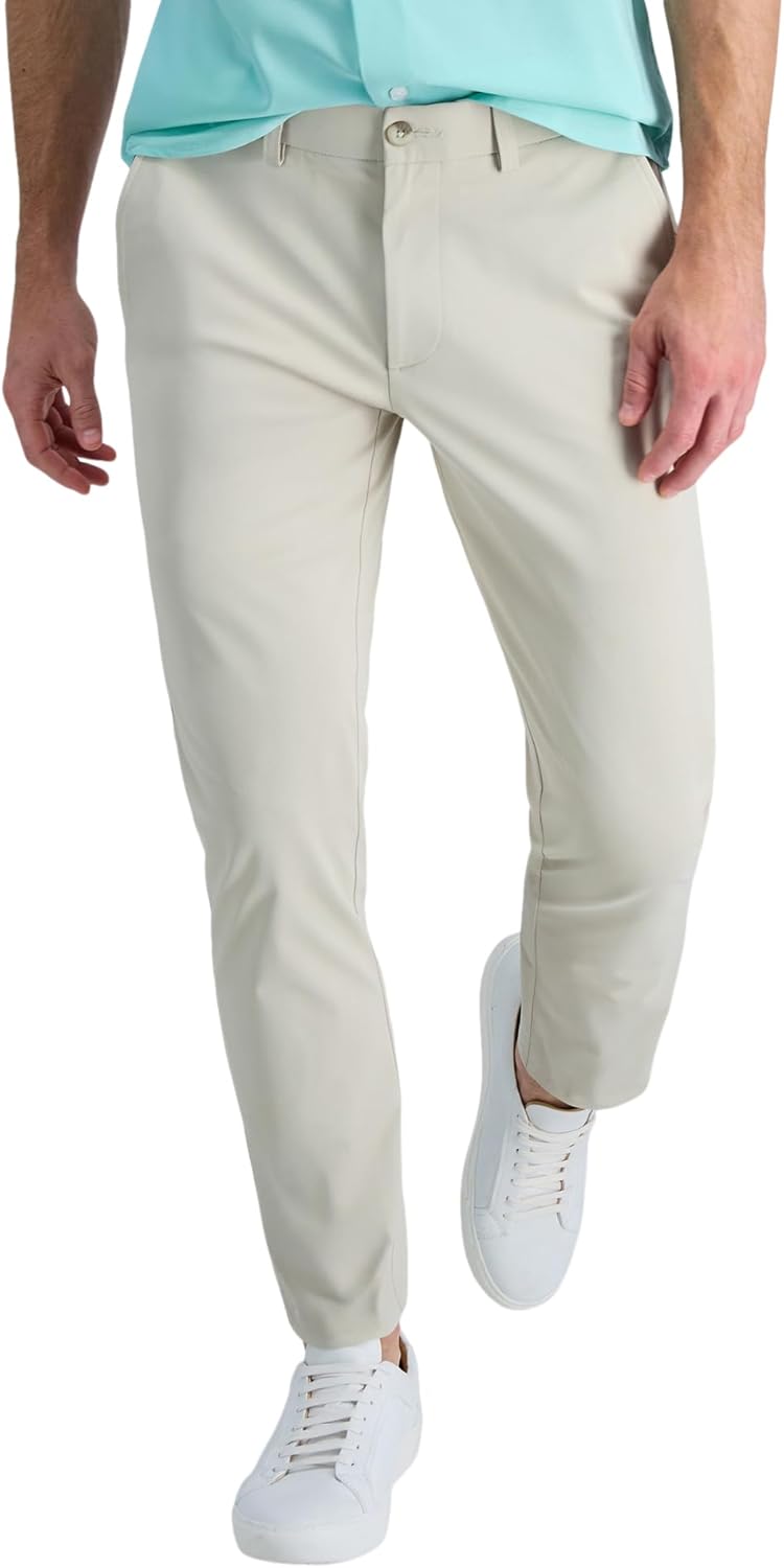 Haggar Men's Sport Travel Performance Pants for Active Lifestyle