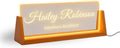 Personalized Office LED Stand Name Plate - Custom Desk Name Sign