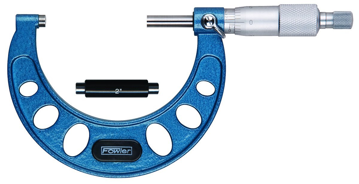 Fowler Outside Inch Micrometer for Precise 2-3 Inch Measurements