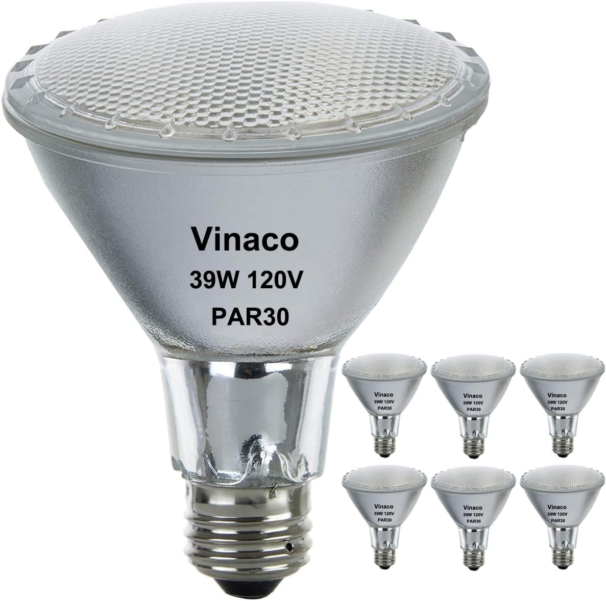 Vinaco PAR30 Flood Light 39W - High Brightness Dimmable Bulbs