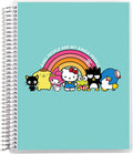 7 in x 9 in Spiral Productivity Notebook - Hello Kitty Cover