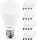 LUXRITE A19 LED Light Bulb 100W Equivalent - Bright 4000K Cool White
