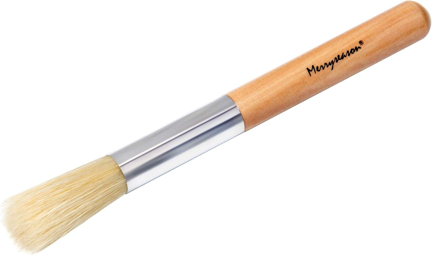 Wood Handle Espresso Cleaning Brush - Merryseason