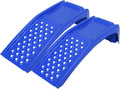 Garvee 8 in Lift Solid Steel Car Ramp 8000 LB Capacity - Heavy Duty