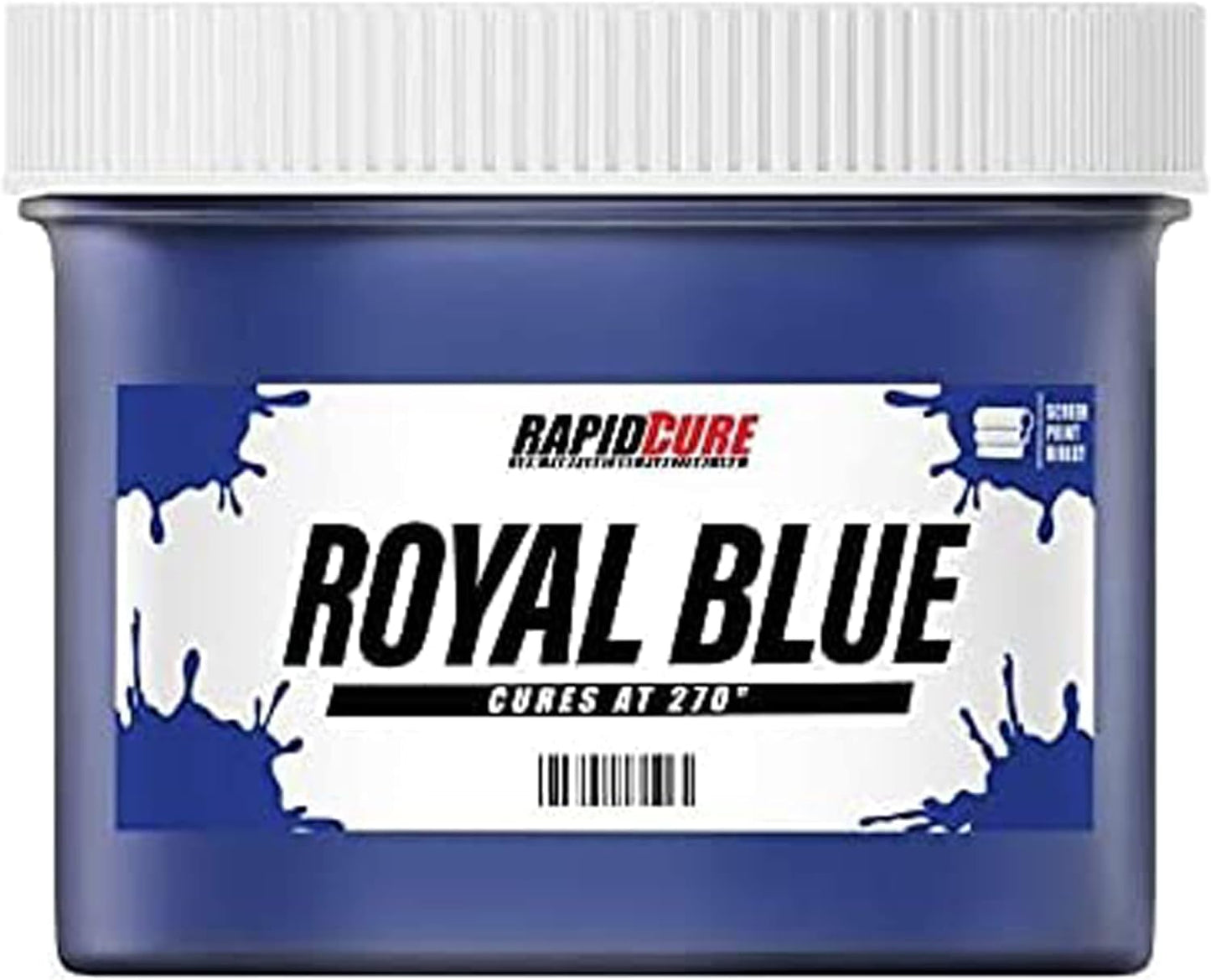 Rapid Cure Screen Printing Ink Blue - Fast Curing Fabric Paint