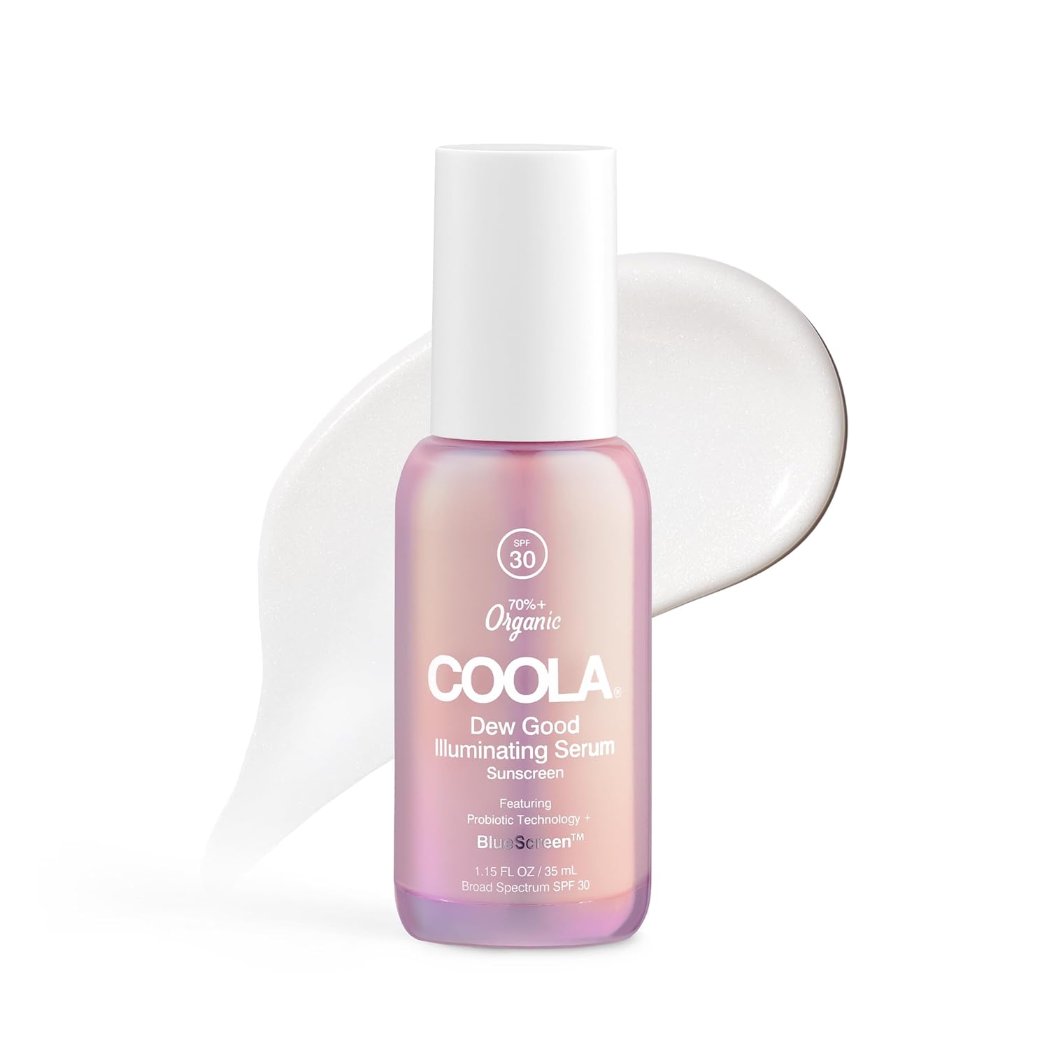 COOLA Organic Dew Good Illuminating Probiotic Serum with SPF 30