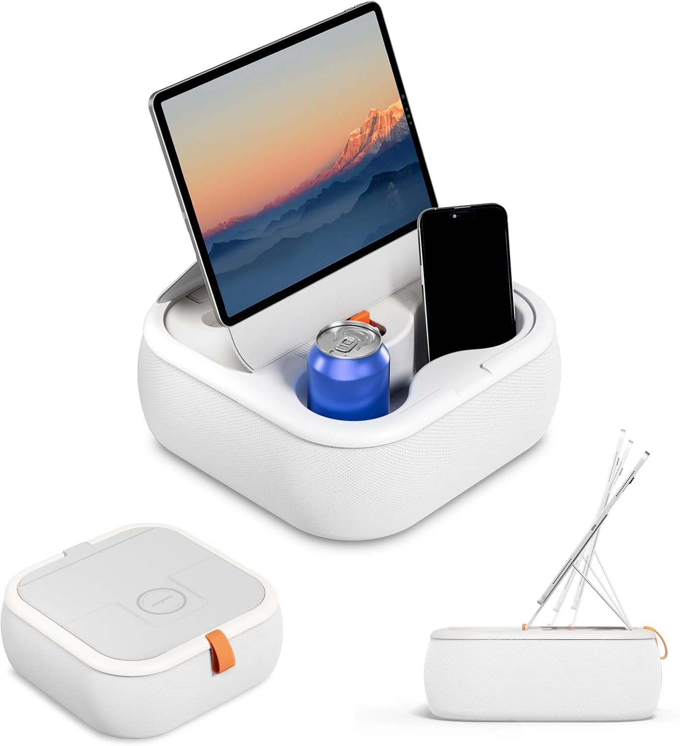 Magnetic Tablet Pillow Stand for Cozy Reading and Viewing