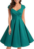 Bbonlinedress 1950s Retro Vintage Cocktail Party Swing Dress - Classic