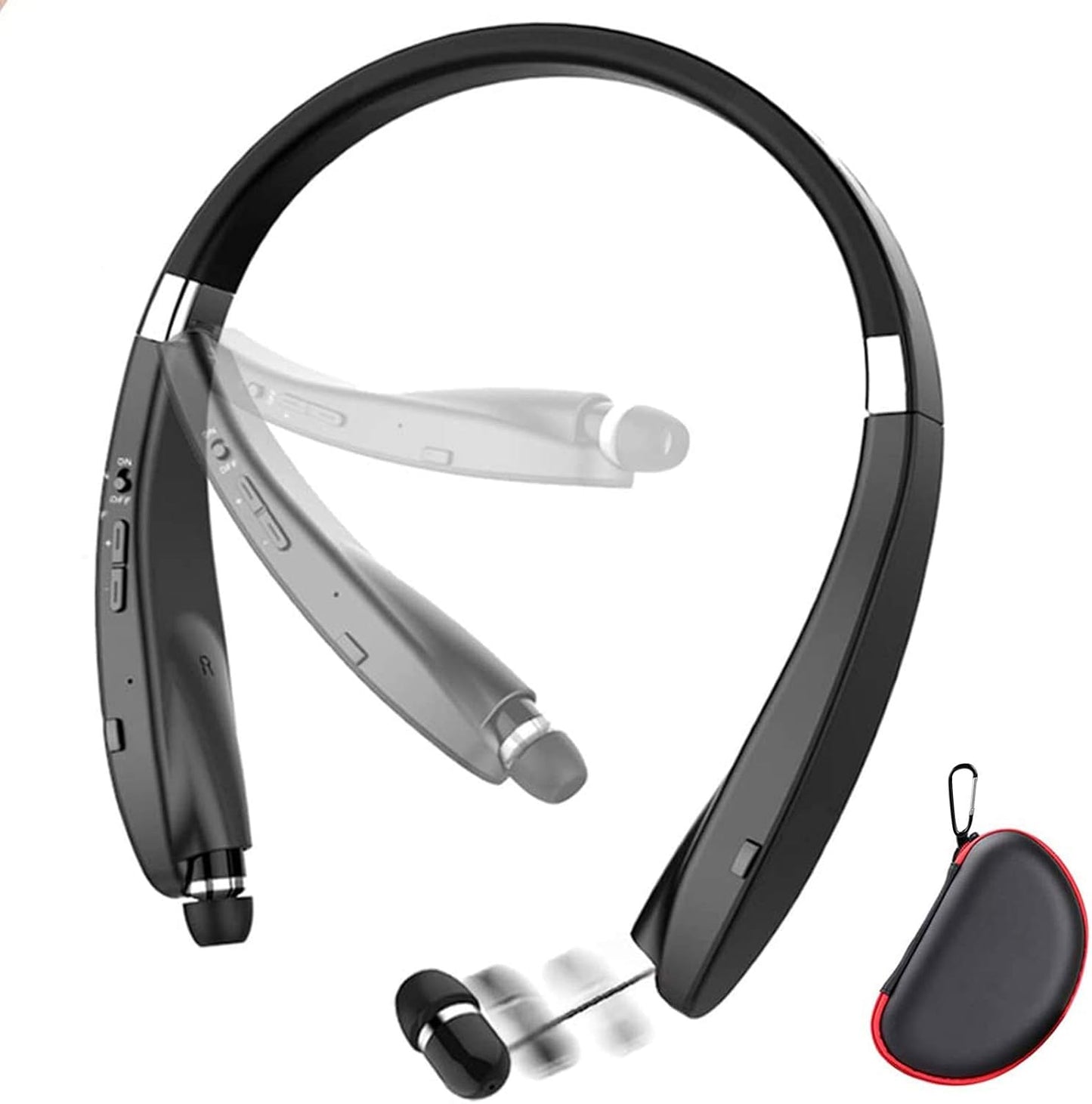 Beartwo Foldable Bluetooth Headset: Lightweight Sports Neckband