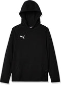 PUMA Unisex-Youth Liga Hoodie - Moisture-Wicking Training Top