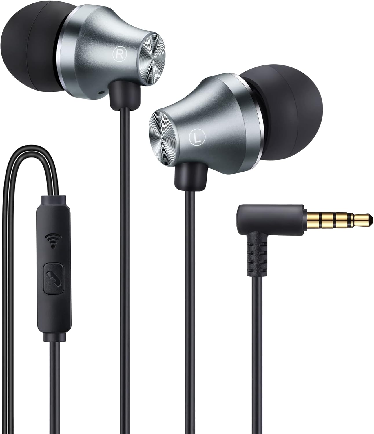iRAG A101 Wired Earbuds: School-Approved Noise Isolation! 