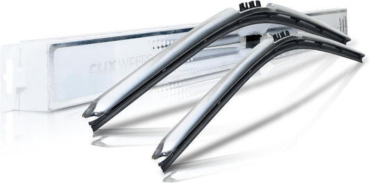 ClixWipers Premium All Weather Windshield Wiper Blades Set
