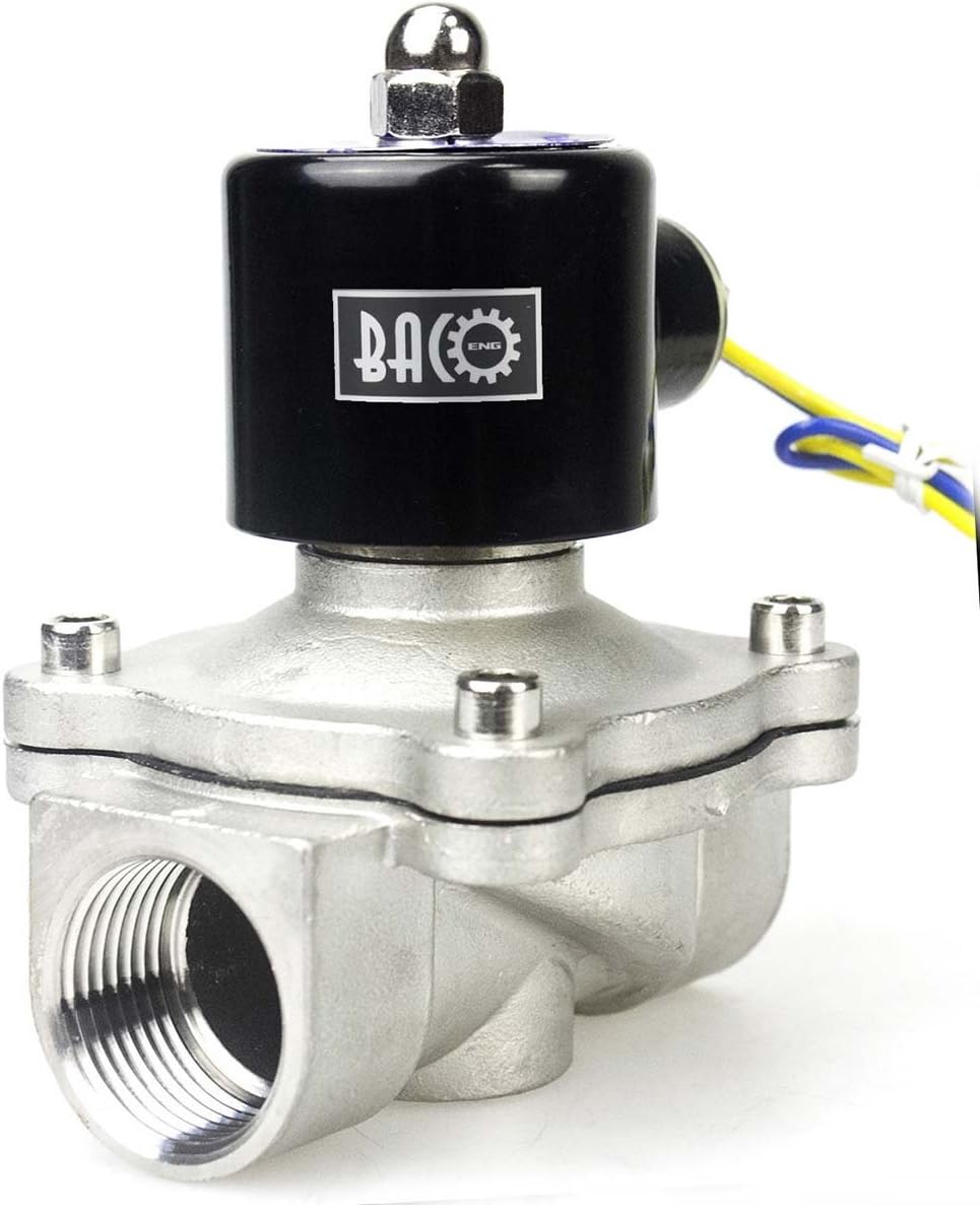 BACOENG 1in AC110V Stainless Steel Electric Solenoid Valve Review
