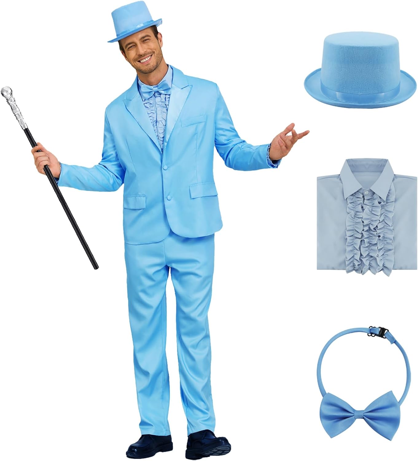 Harry and Lloyd Tuxedos Fun Suit by Poybraxh for Cosplay