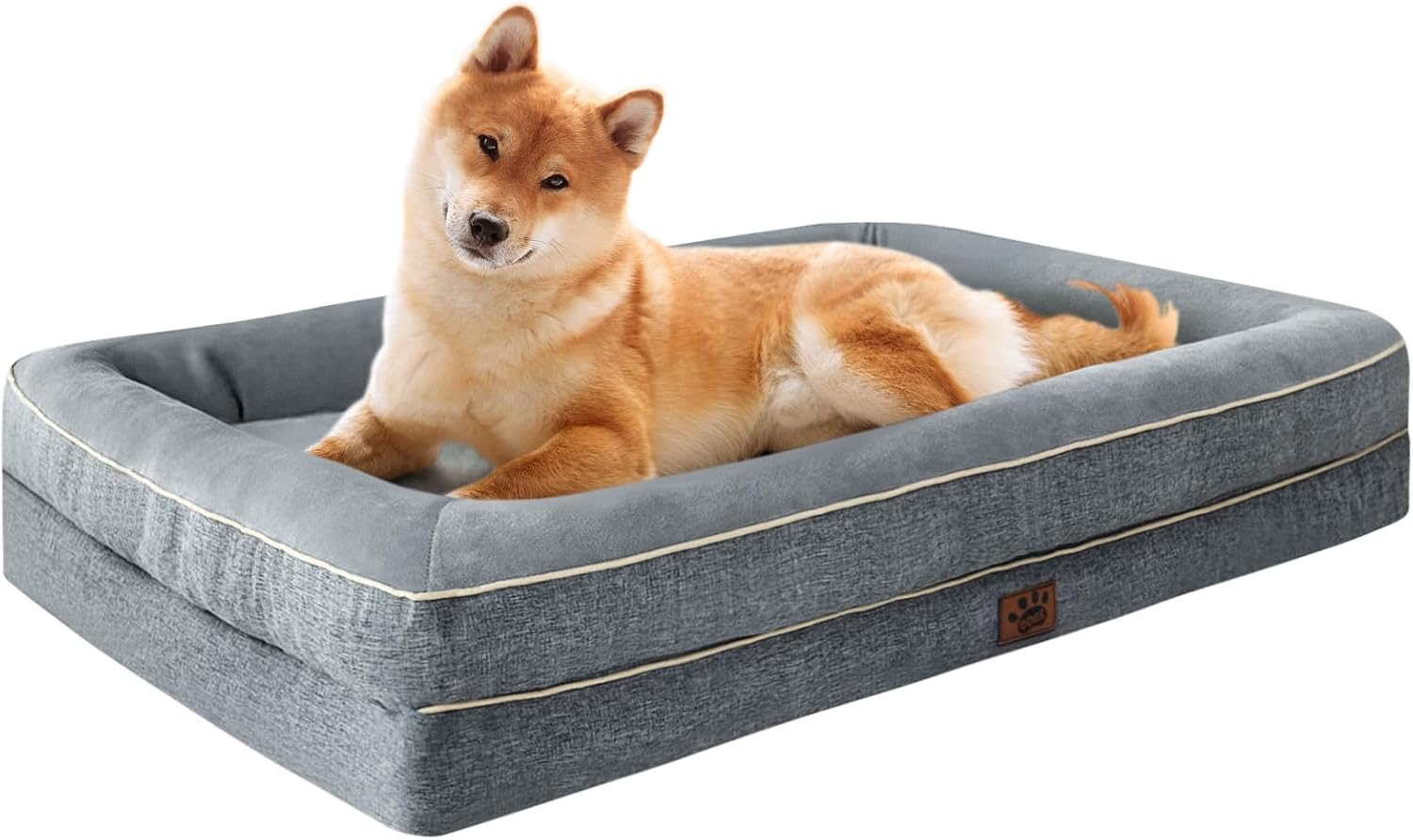 Waterproof Memory Foam Dog Beds for Extra Large Dogs Comfort