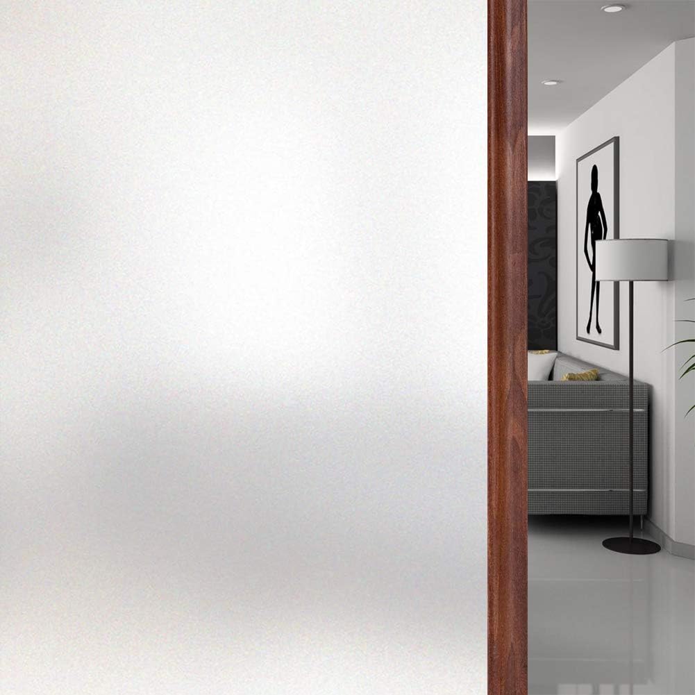 WPCTEV Window Privacy Film for Frosted Glass and UV Protection