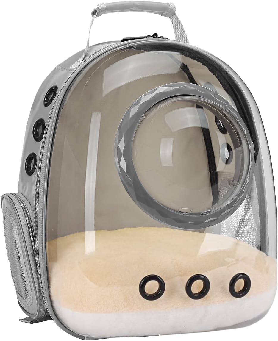 Bubble Cat Carrier Backpack for Small Pets - Airline Approved