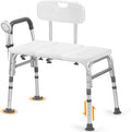 TABEKE Tub Transfer Bench for Bathtub - Compact 500lb Support