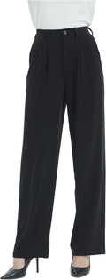 Tronjori Women's High Waist Straight Leg Pants for Everyday Style