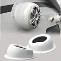 6.5ft Speaker Pods Angled Surface Mount Enclosures - Improved Sound