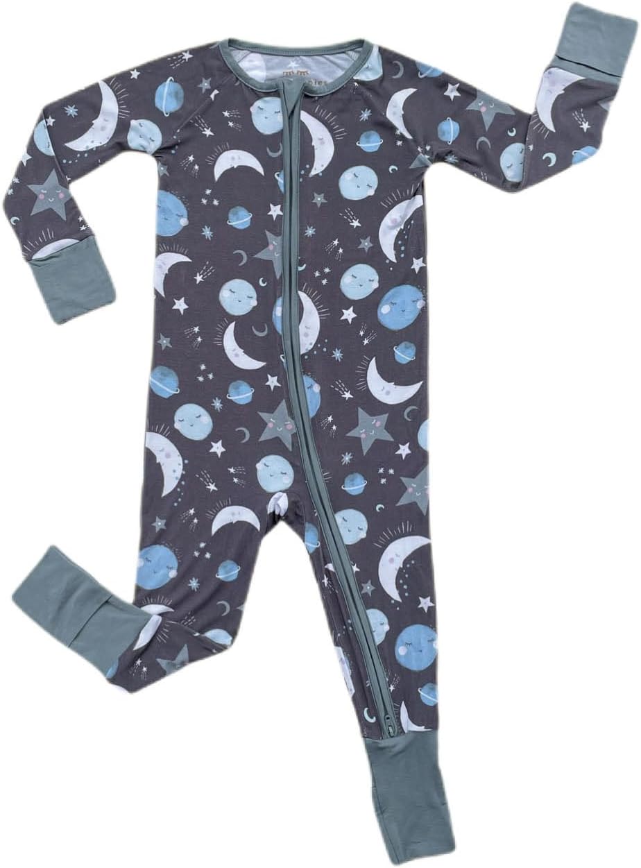 Little Sleepies Bamboo Baby Pajamas for Boys & Girls Comfort