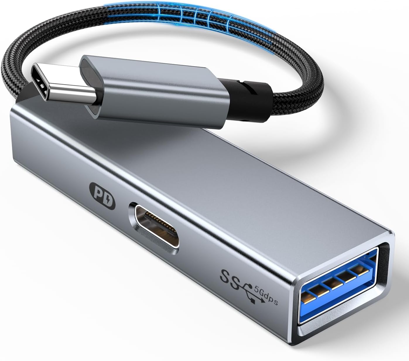 Fast Charge OTG Adapter for iPhone, Galaxy, Pixel