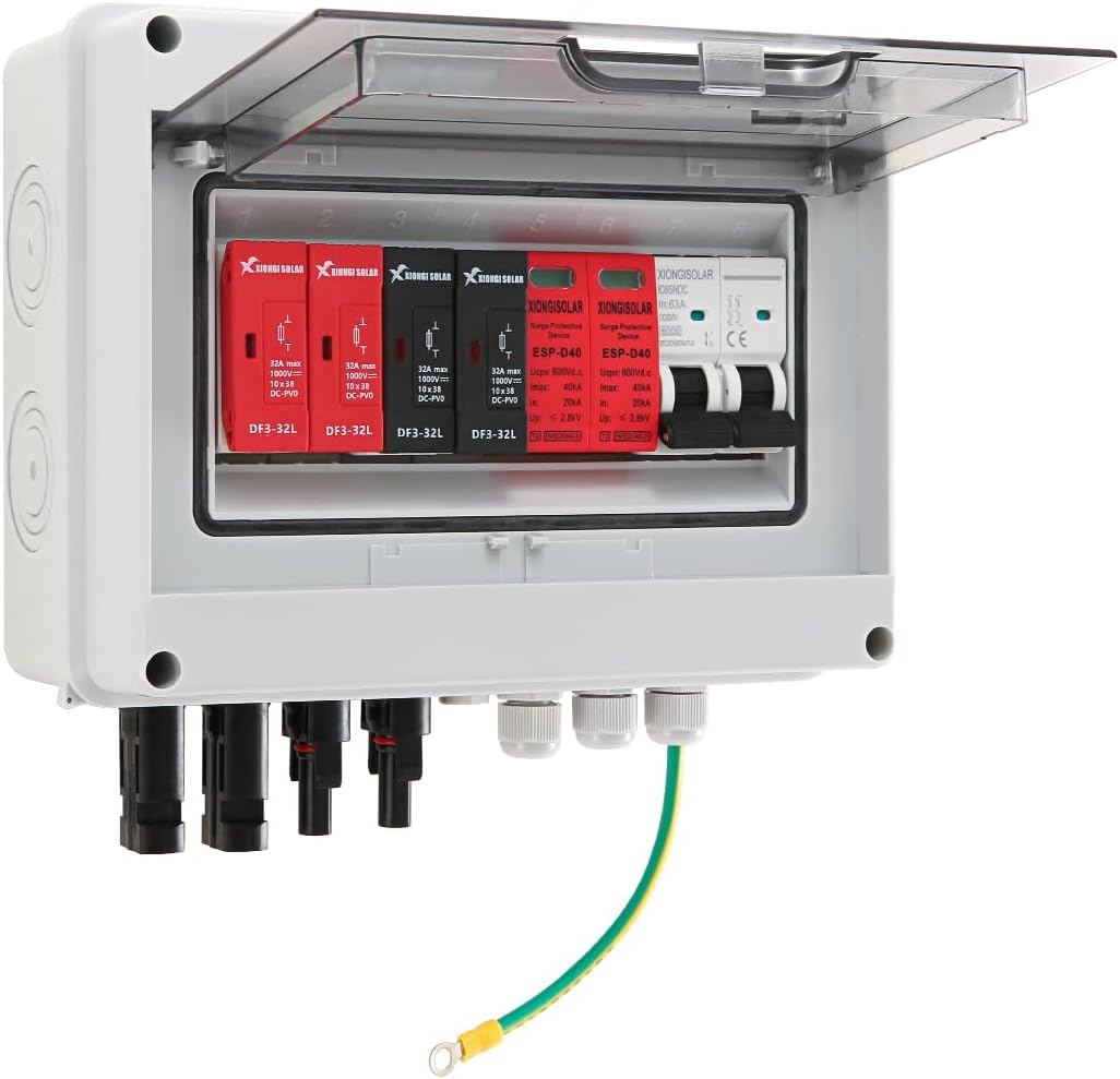 VOU 600V Solar DC PV Combiner Box for Efficient Solar Systems