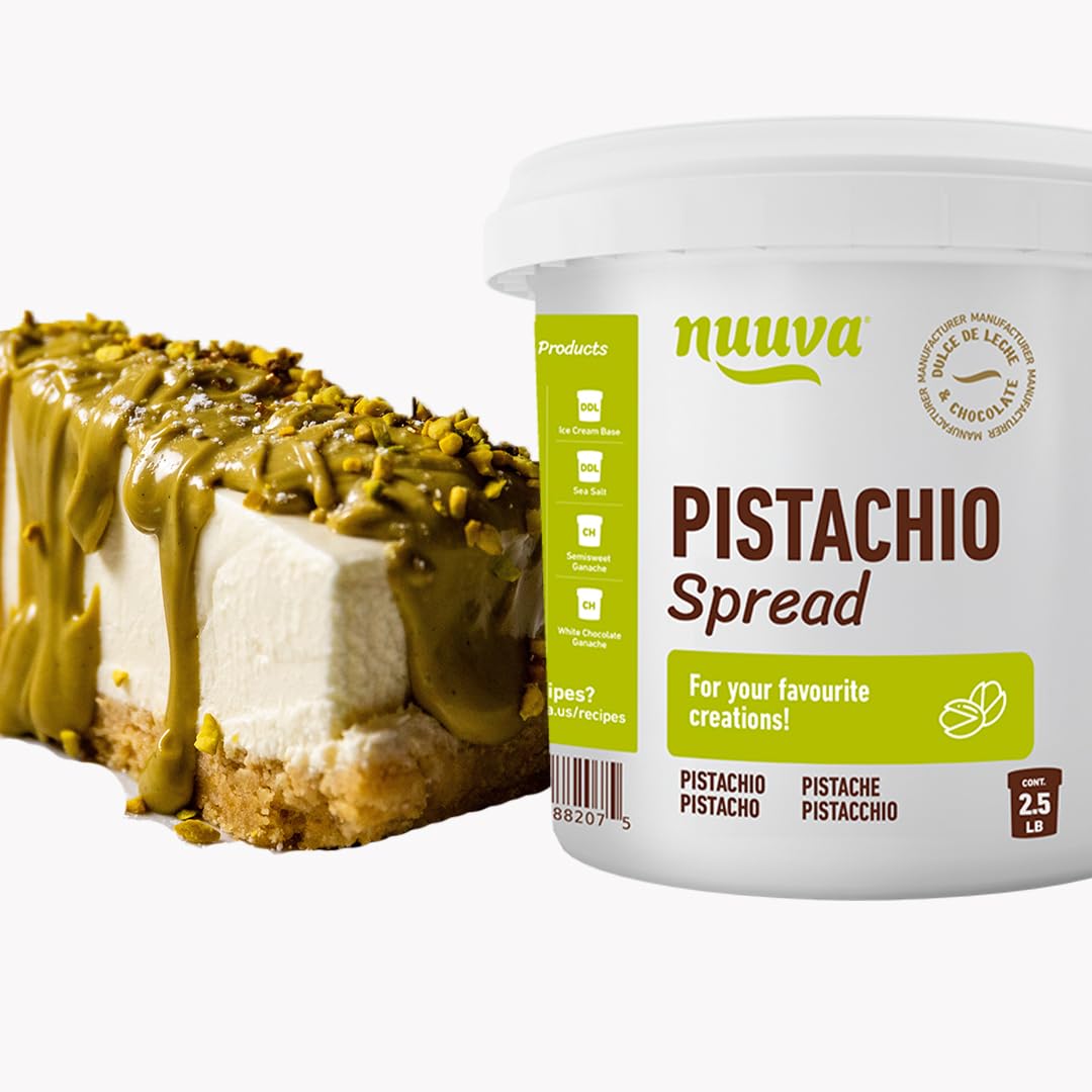 Pistachio Spread by Nuuva Foods - Rich & Nutty Cream Delight