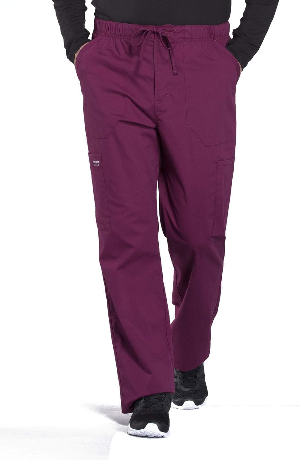 Cherokee Scrubs for Men Tapered Leg Cargo Pants with Pockets