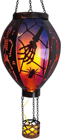 Halloween Outdoor Decorations Hot Air Balloon Solar Lanterns