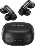 Ultra Open Ear Earbuds Bluetooth 5.4 - Stable Clip-On Comfort