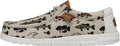 HEYDUDE Mens Wally Fish Lure Slip-On Shoes for Casual Wear