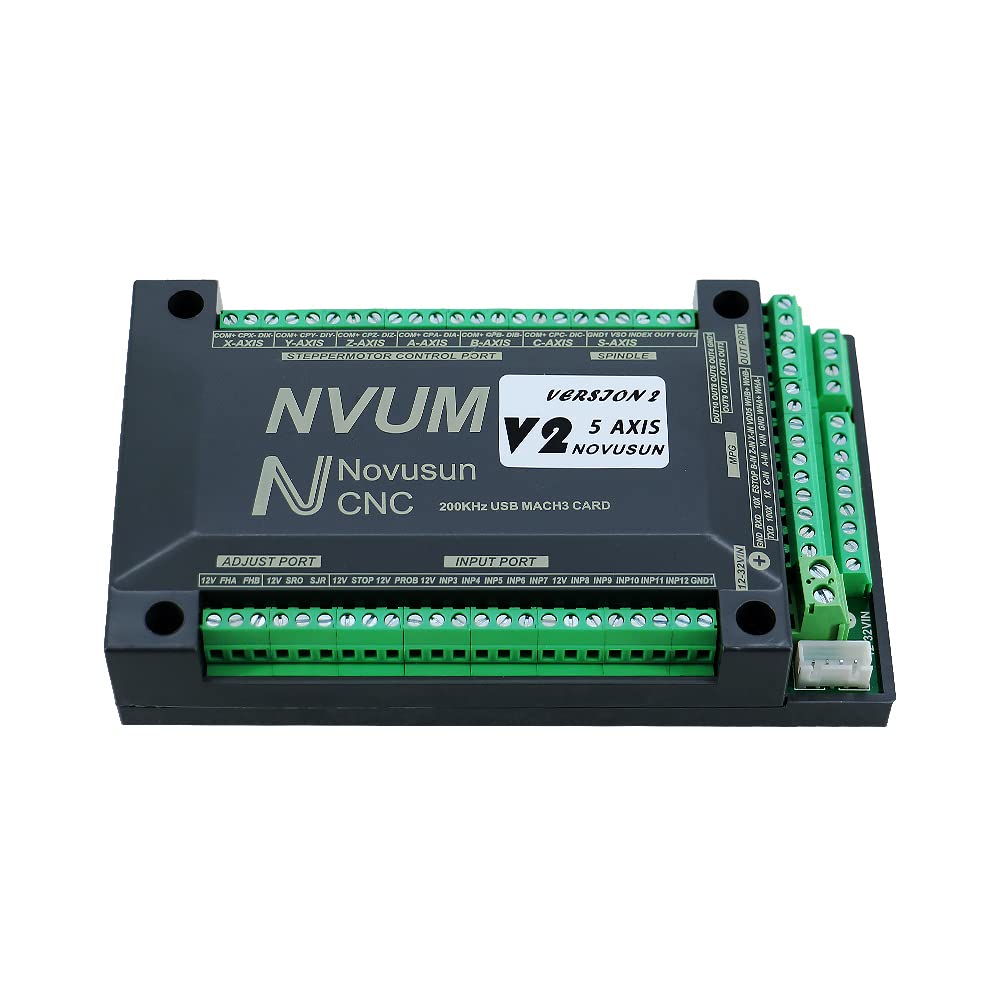 NVUM NVEM Mach3 USB Ethernet Card for 4 Axis CNC Control