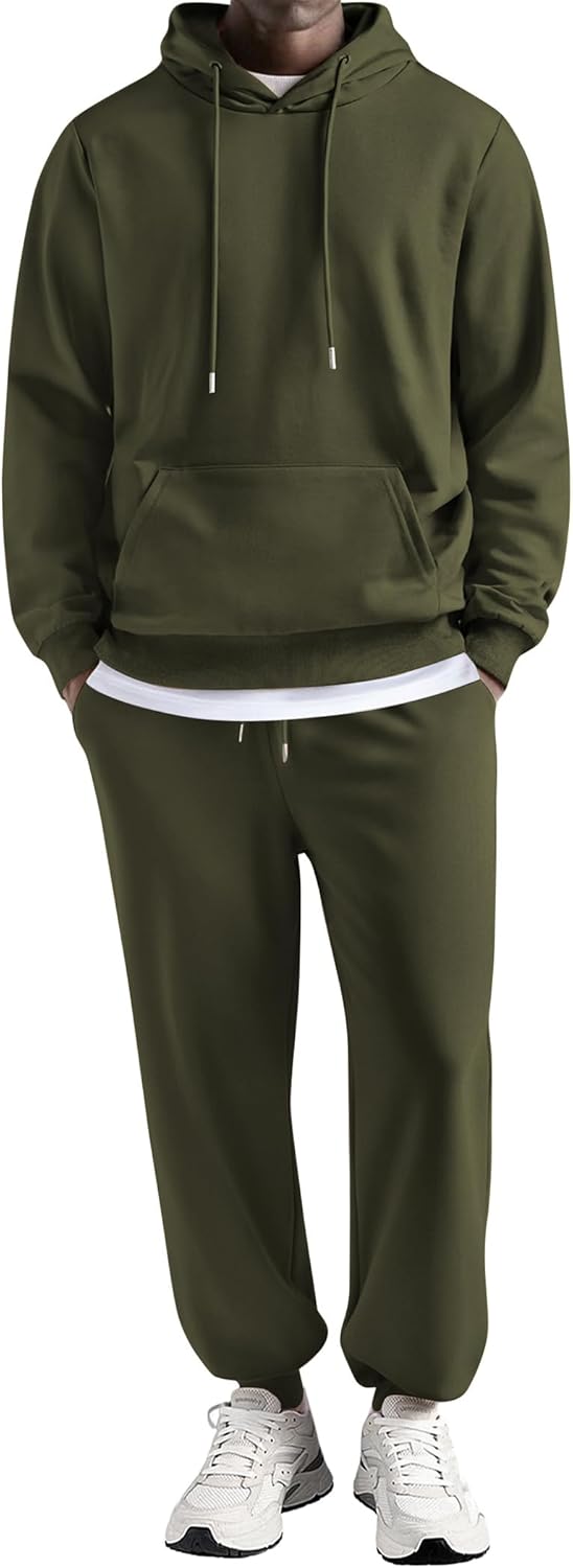 COOFANDY Sweatsuits for Men: Stylish 2 Piece Tracksuit Set