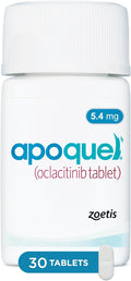 Apoquel (oclacitinib Tablet) for Dogs 5.4 mg, 30 Tablets - Fast Itch