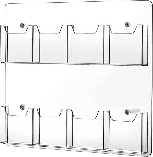 Acrylic Brochure Holder Display Stand for Business and Flyers