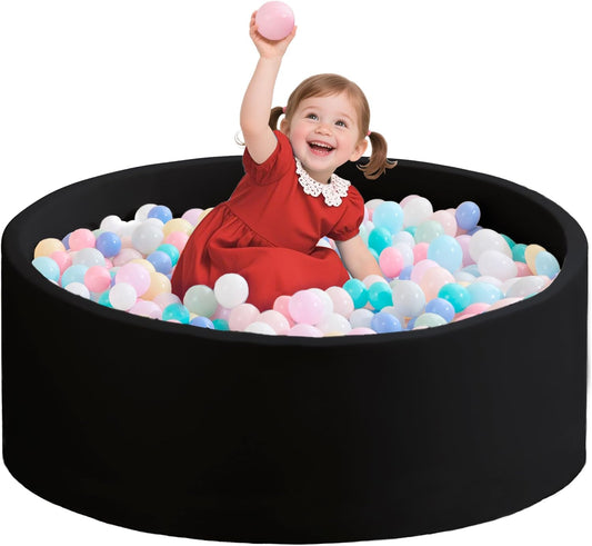 Soft Memory Foam Ball Pit for Toddlers - Safe Indoor Fun