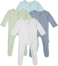 Baby Zipper Footie Pajamas - Supersoft Bamboo Rayon Comfort