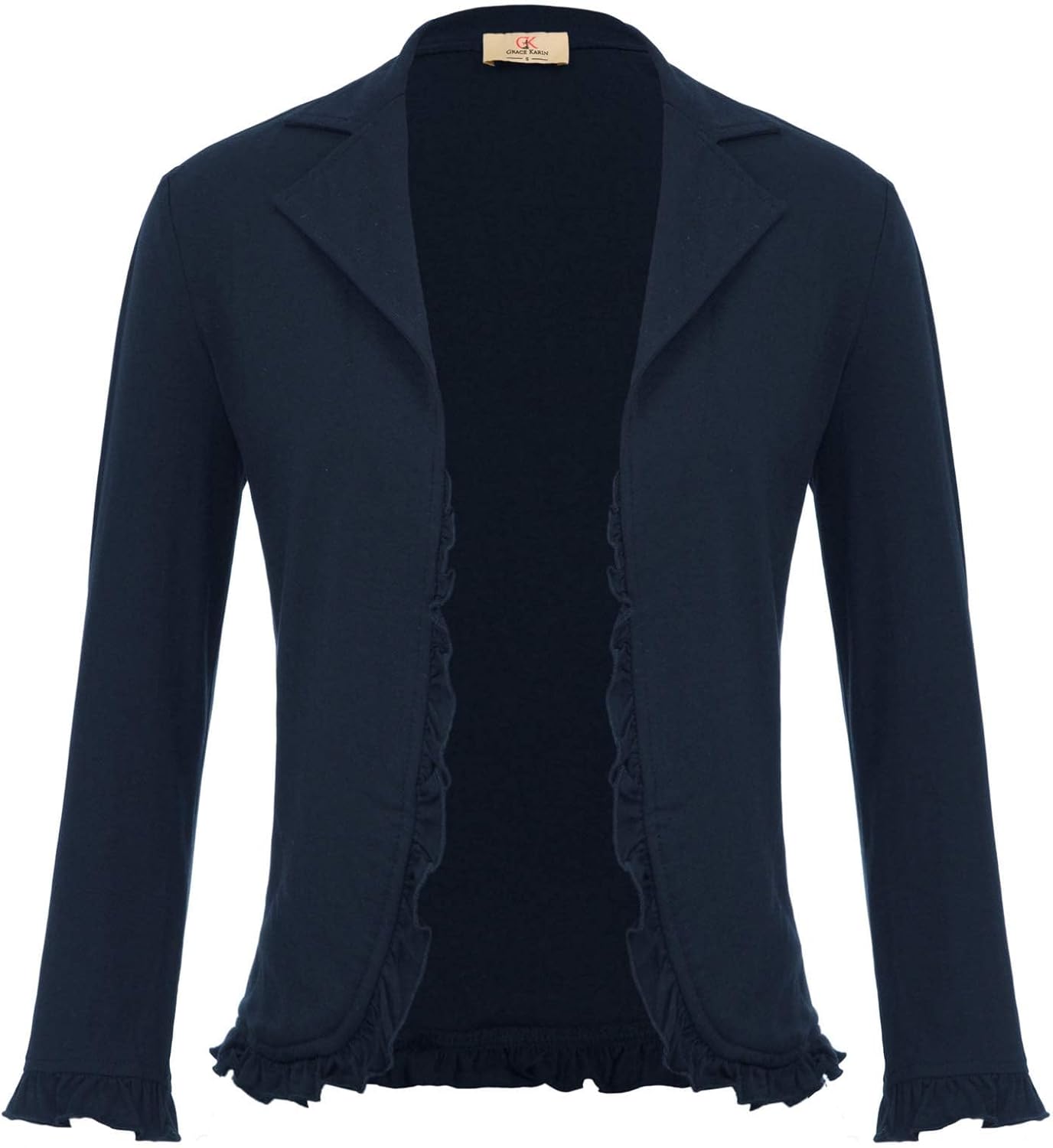 Cropped Blazer Jacket for Women - Stylish Business Casual Wear