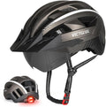VICTGOAL Bike Helmet with Led Light and Detachable Goggles