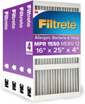 Filtrete 16x25x4 SlimFit MPR 1550 AC Furnace Filter - Deep Pleat