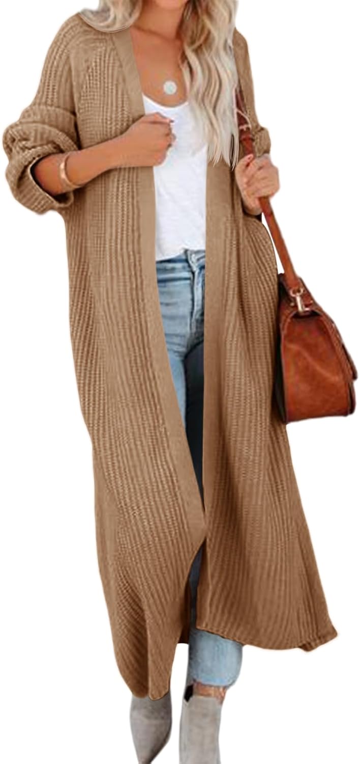 Women's Oversized Long Cardigan Sweaters for Cozy Style