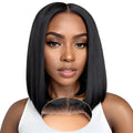 Bob Glueless Wigs Human Hair 16in Short Bob HD Lace Closure - Wear
