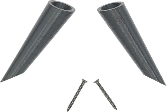 Enhance Stability: Onyx Studio 1 & 2 Replacement Legs, 1 Pair, Black