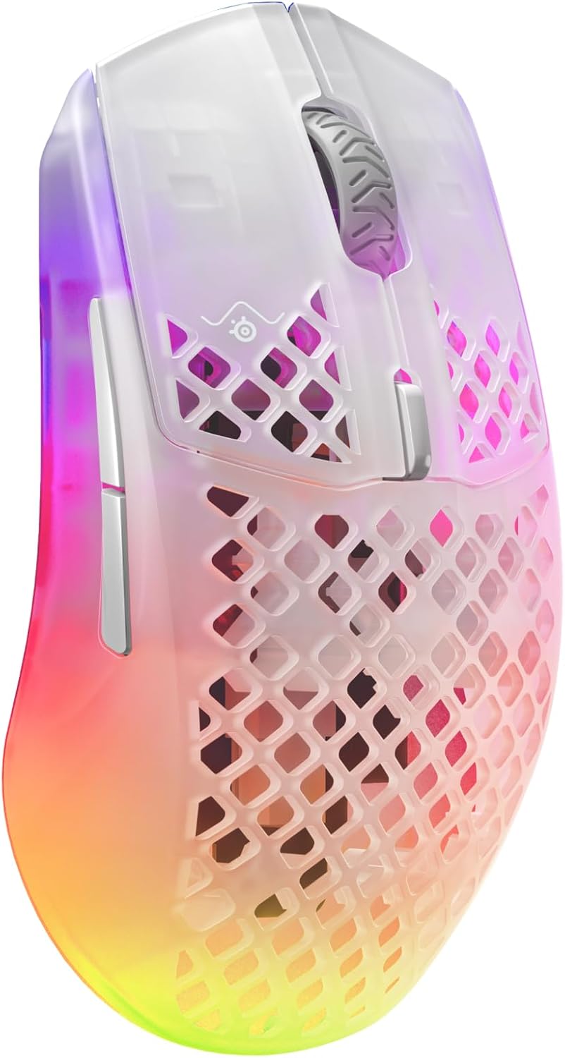 SteelSeries Aerox 3 Wireless Gaming Mouse with RGB Lighting