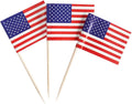 USA Flag Toothpick Flags - Patriotic Party Decor